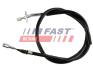 Трос стояночного тормоза задний правый MERCEDES-BENZ SPRINTER 901-905 95-06, VW LT28-55 96-06 FAST FT69029 (фото 1)