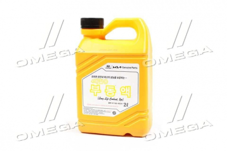 Антифриз концентрат 2 л Hyundai Long Life Coolant (красный) Mobis MOBIS (KIA, Hyundai) 07100-00201