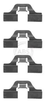 Монтажный к-кт тормозных колодок BERLINGO / PARTNER / CADDY 98-15 A.B.S 1211Q