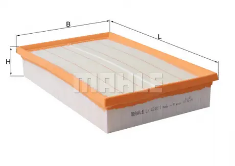 Фильтр воздушный Mahle AUDI / SEAT / SKODA / VW MAHLE KNECHT LX4398/1