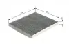 Фільтр, повітря у внутрішній простір BOSCH 1 987 435 558 (фото 7)