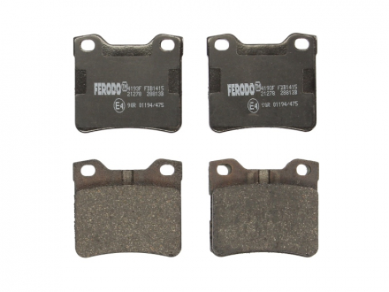 Тормозные колодки, дисковые FERODO FDB1415 (фото 1)
