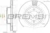 Тормозной диск перед. Land Cruiser Prado / Lexus GX 01-09 (338x28) BREMSI CD7594V (фото 1)