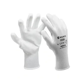 Рукавиці захисні White PU, пара, розмір 9 Wurth 0899401109