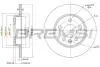 Тормозной диск зад. T4 91-03 (R15) BREMSI CD7012S (фото 1)