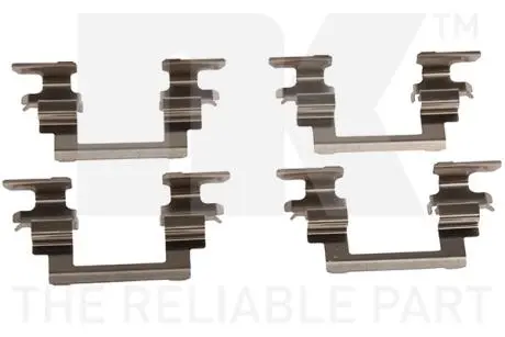 Комплектуючі гальмівніх колодок NK 7930236 (фото 1)