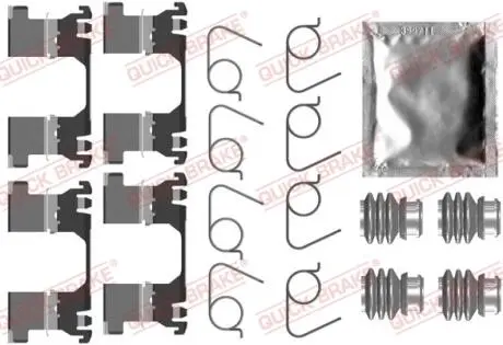 Монтажний компл., Гальм.колодкі QUICK BRAKE 1090091