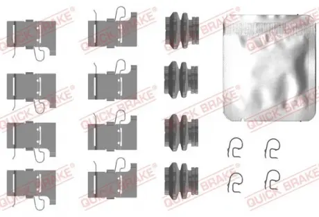 Монтажний компл., Гальм.колодкі QUICK BRAKE 1090084