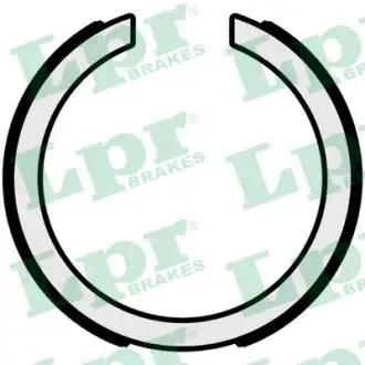 Тормозные колодки, барабанные LPR 01095