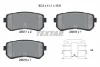 Тормозные колодки HYUNDAI / KIA Creta / IX20 / Kona / Sonata / Optima / Soul "R" 10 >> TEXTAR 2567701 (фото 2)