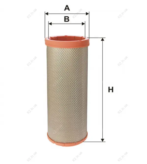 Фильтр воздушный HD (пр-во Wix-Filtron) WIX FILTERS 93383E (фото 1)