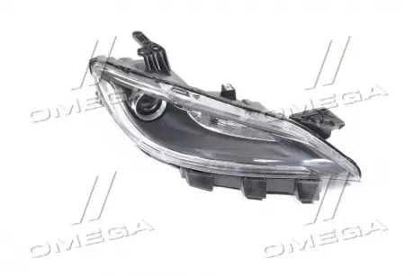 Фара права з ДХО Chrysler 200 (15-) HB3 хром TYC 20-9587-C0-1N