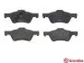 Тормозные колодки дисковые, к-кт. BREMBO P24 159 (фото 2)