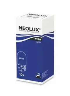 Автолампа W21W W3x16d 21 W прозрачная NEOLUX N582