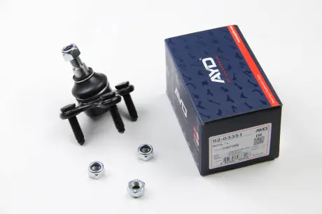 Опора шаровая передняя левая нижняя Audi A3 (04-), Q3 (11-) / Skoda Octavia, Yeti (04-) / VW Golf, Jetta (04-) AYD 92-03351