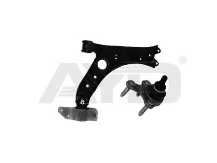 Рычаг передний правый нижний Audi A3 (03 -) / Skoda Octavia (04 -) / VW Golf, Jetta (06 -) / Seat Leon (06-) AYD 97-03452