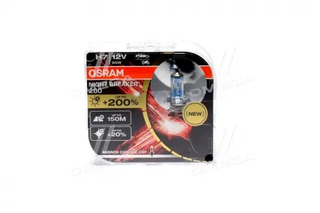 Автолампа Night Breaker 200 (H7 12V 55W) OSRAM 64210NB200-HCB