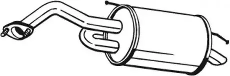 Деталі віхлопної системи BOSAL 128-001