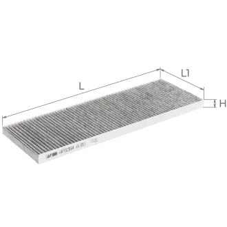 Фильтр салона Citroen Jumper / Fiat Ducato / Peugeot Boxer (-06) (с активированными углем) Альфа ALPHA FILTER AF5054a