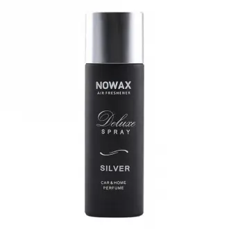 Ароматизатор воздуха с распылителем в выставочном боксе ТМ серия Deluxe Spray - Silver, 50 ml NOWAX NX07749