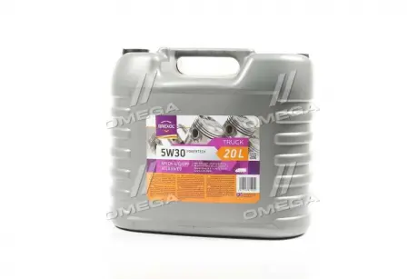 Масла моторные. TRUCK POWERTECH 5W30 CK-4 / CJ-4 / DPF E6 (Канистра 20л) BREXOL 48021143810