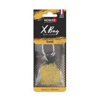 Автомобильный ароматизатор воздуха полимерный X Bag DELUXE -Gold NOWAX NX07583