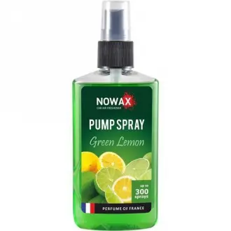 Автомобильный ароматизатор воздуха PUMP SPRAY Green Lemon 75ml NOWAX NX07523