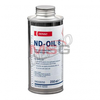 Смазка компрессорное ND-Oil 8 (R134a) 0,25 (997635-8250_x000D_) DENSO DND08250 (фото 1)
