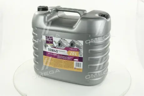 Масла моторные. TRUCK POWERTECH 10W40 CI-4 / DPF E6 (Канистра 20л) BREXOL 48391050993 (фото 1)