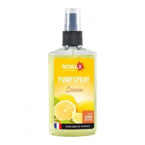 Автомобильный ароматизатор воздуха PUMP SPRAY Lemon 75ml NOWAX NX07519 (фото 1)