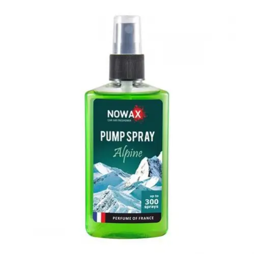 Автомобильный ароматизатор воздуха PUMP SPRAY Alpine 75ml NOWAX NX07521 (фото 1)