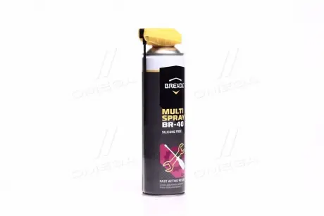 Мульти спрей смазка (аналог WD-40) 550ml (носик) BREXOL Br-40n