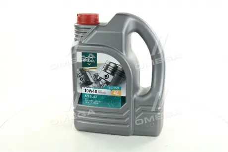 Масла моторные. TECHNO 10W40 SL / CF (Канистра 4л) BREXOL 48391051010