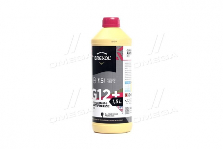 Антифриз <> RED CONCENTRATE G12 + (-80C) 1,5L BREXOL Antf-026