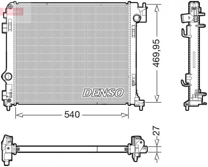 Радиатор NISSAN X-Trail (T32) \ '\' 1,6 "14 >> DENSO DRM46065