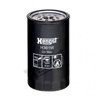 Фильтр масляный J.C.B. (Hengst) HENGST FILTER H361W