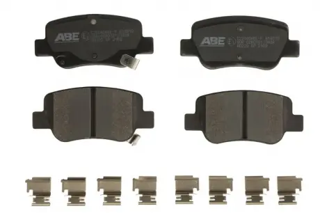 Тормозные колодки, дисковые ABE C22040ABEP