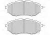 Гальмівні колодки дискові SUBARU Forester / Legact / Outback / Tribeca "1,6-3,6" F "03 >> Valeo 302312 (фото 2)