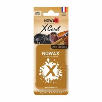 Автомобільний ароматизатор Повітря серія "X CARD" - Anti Tobacco NOWAX NX07543