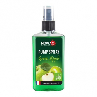 Автомобильный ароматизатор воздуха PUMP SPRAY Green apple 75ml NOWAX NX07512