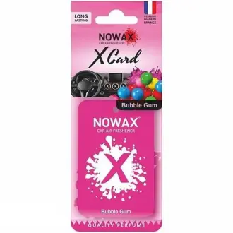 Автомобильный ароматизатор воздуха серия "X CARD" - Bubble Gum NOWAX NX07540