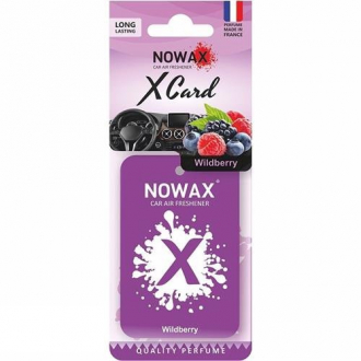 Автомобильный ароматизатор воздуха серия "X CARD" - Wildberry NOWAX NX07539