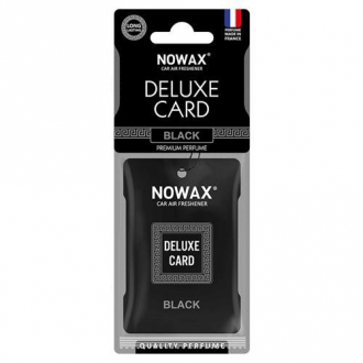 Ароматизатор целлюлозный серия Delux Card 6 г. - Black NOWAX NX07733