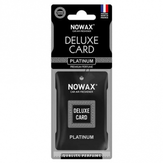 Ароматизатор целлюлозный серия Delux Card 6 г-Platinum NOWAX NX07735 (фото 1)