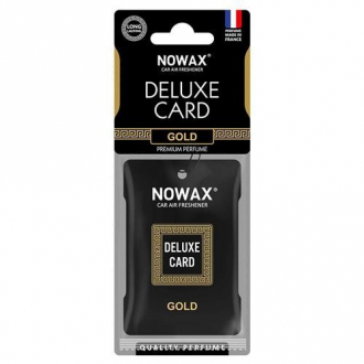 Ароматизатор целлюлозный серия Delux Card 6 г-Gold NOWAX NX07731