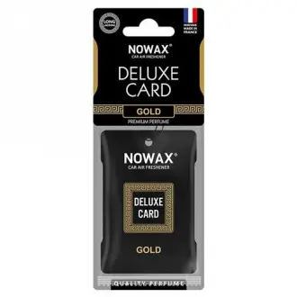 Ароматизатор целлюлозный серия Delux Card 6 г-Gold NOWAX NX07731