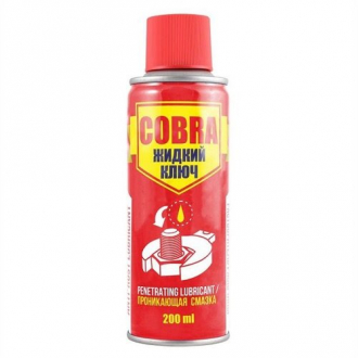 Жидкий ключ, ANTI-RUST LUBRICANT COBRA, 200ml NOWAX NX20300