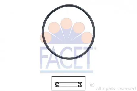 Прокладка термостата FACET 7.9705 (фото 1)