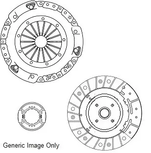 Комплект сцепления Opel Omega B 2.0 / 2.5TD / 2.5-3.0i 94-03 (240mm) NATIONAL CK9454