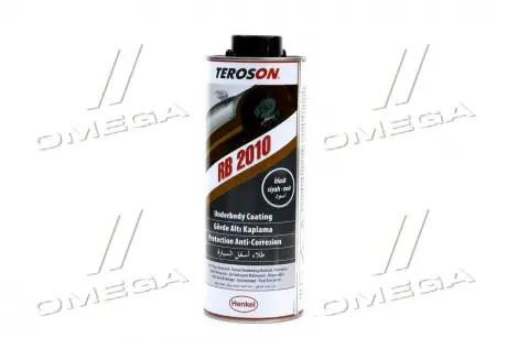 Антикор для днища RB 2010 BLACK 1кг Teroson 2269326